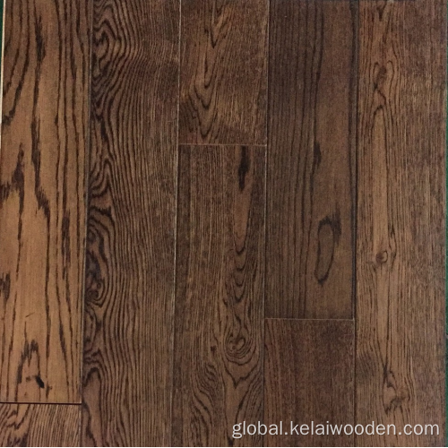 Smoked Oak Wood Flooring Oak wood engineered flooring Manufactory